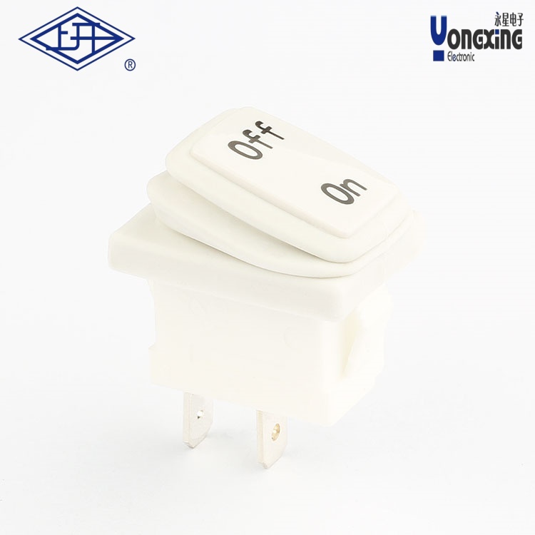 KCD3两个脚防水船型开关