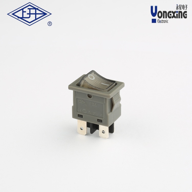 KCD6带灯灰色船型开关