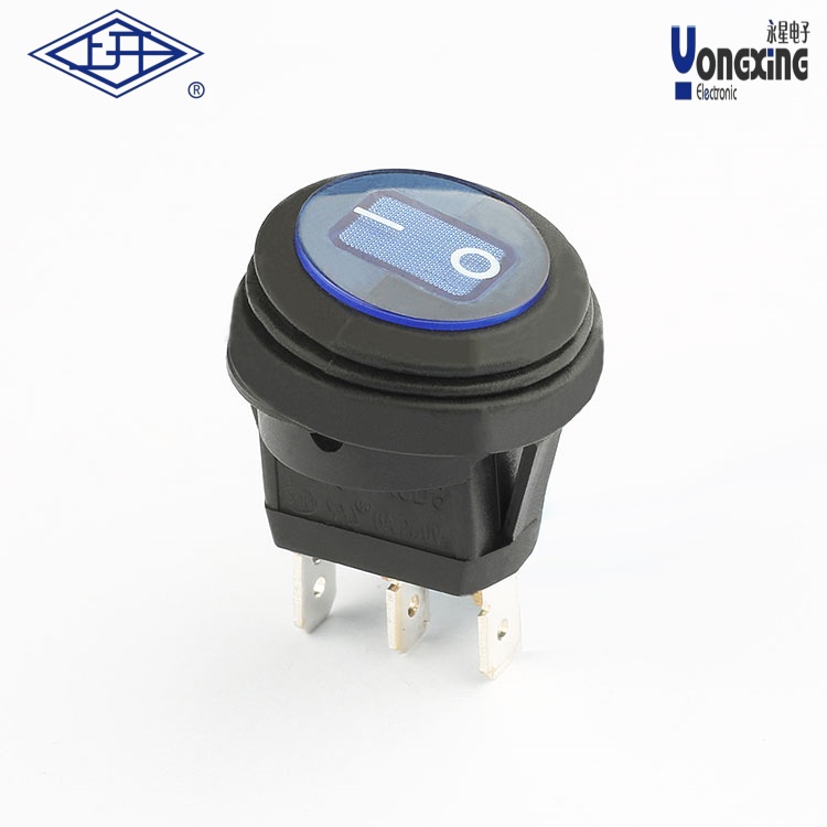 KCD8单极单掷带灯船型开关