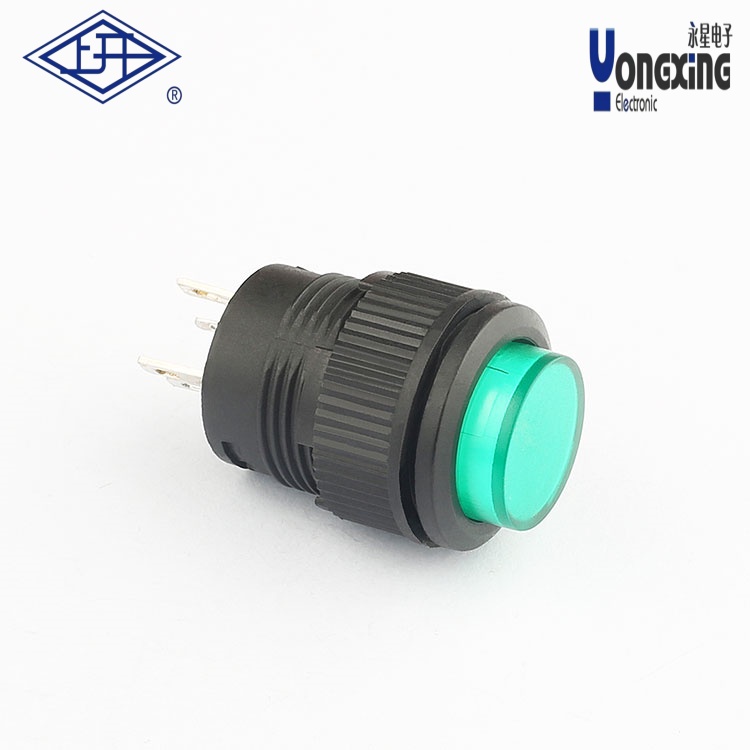 FD16单刀自锁带灯FD16-111L12D-G