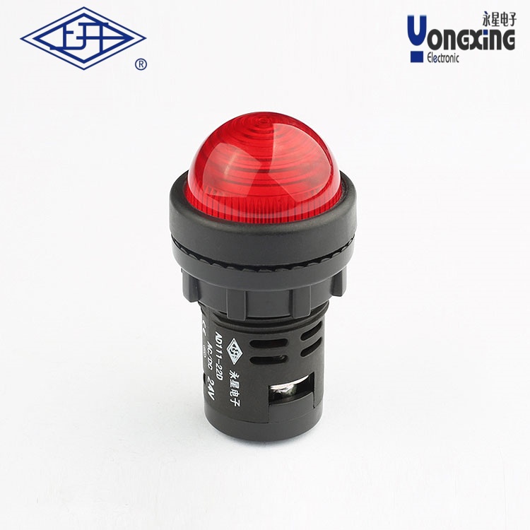 AD111红色球面指示灯AD111-22D-R