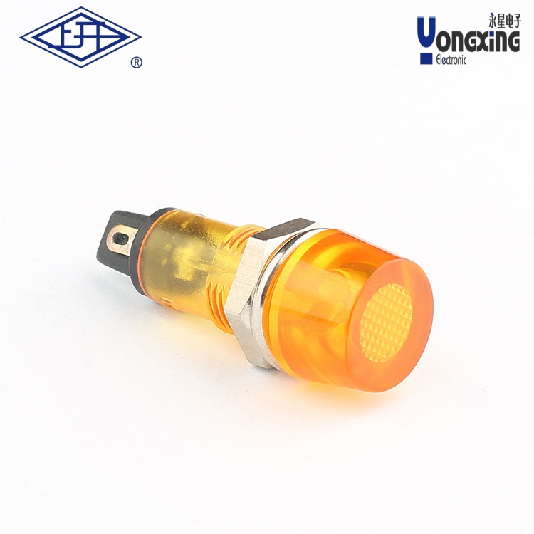 ZD10圆头黄色指示灯