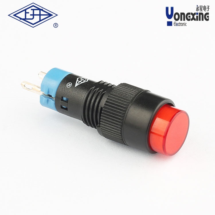 AD(φ10mm)圆形红色按钮指示灯