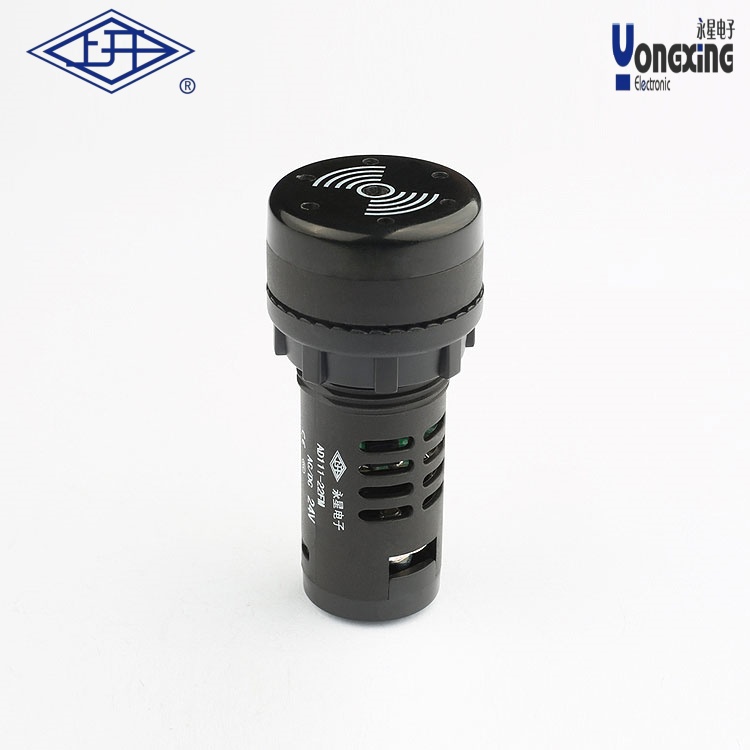 AD111黑色连续音间断音蜂鸣器