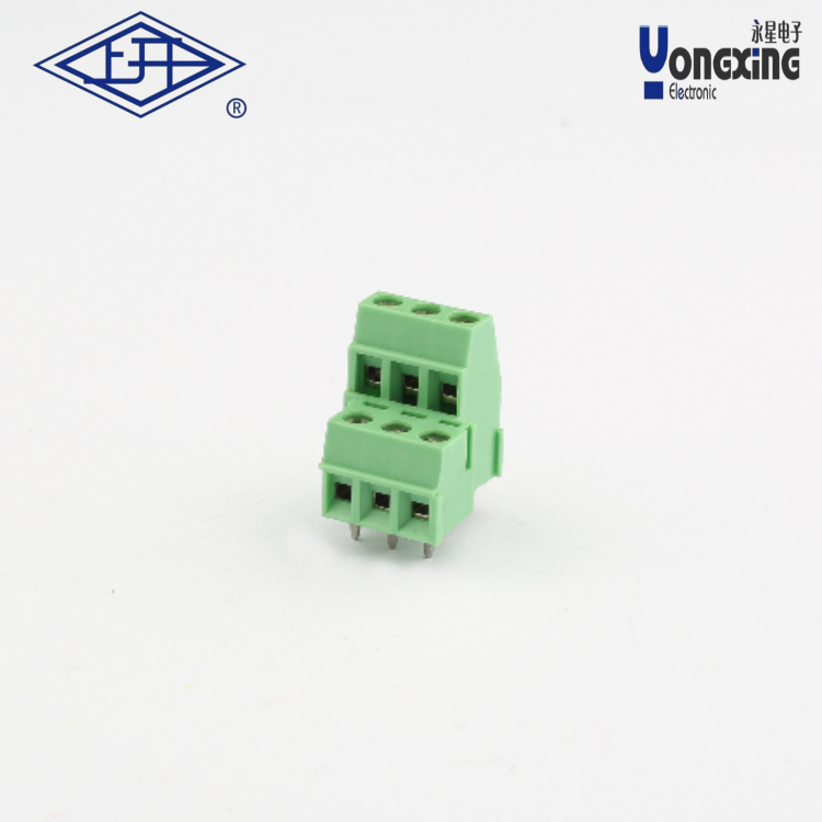    YB螺钉式PCB两层三针接线端子
