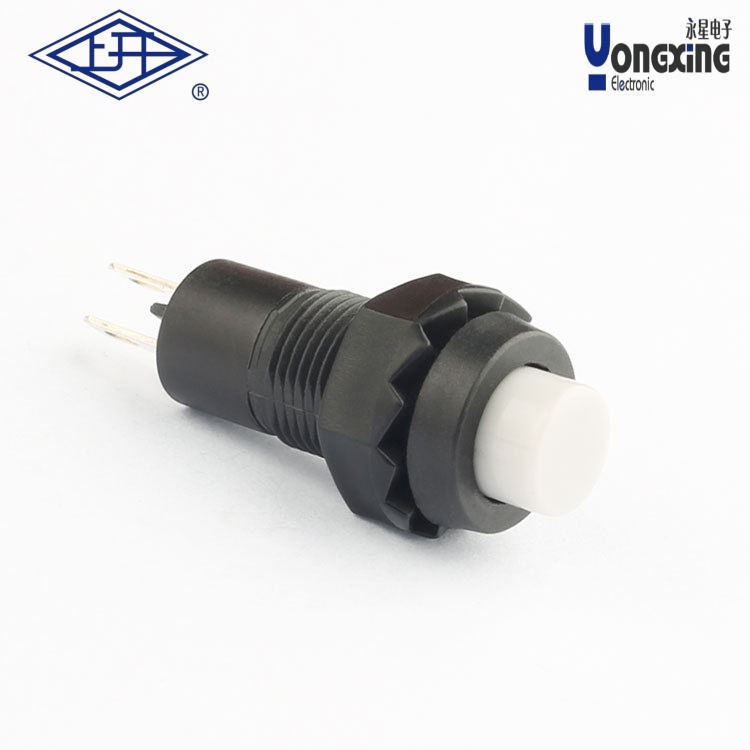 KA1A单极无锁白色按钮开关