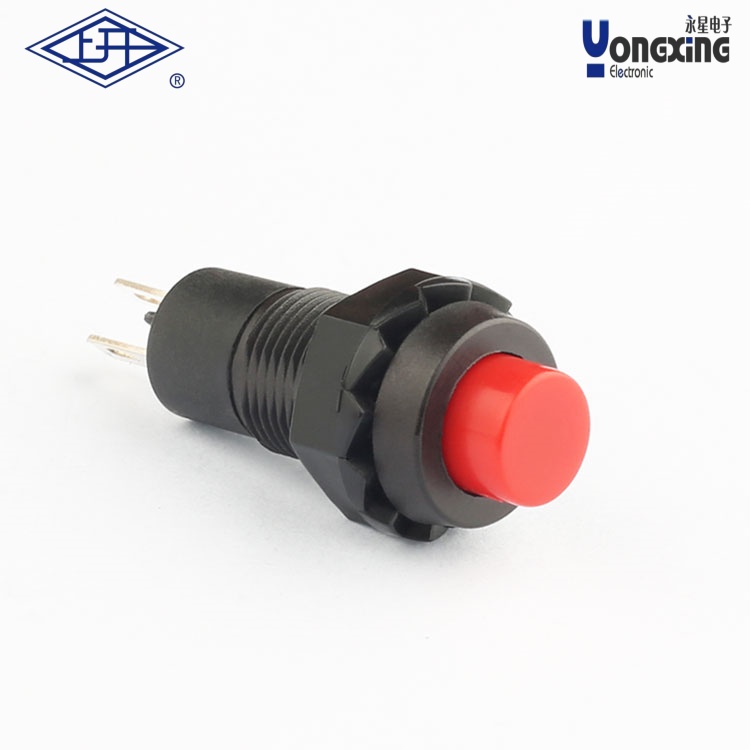 KA1A无锁红色按钮开关