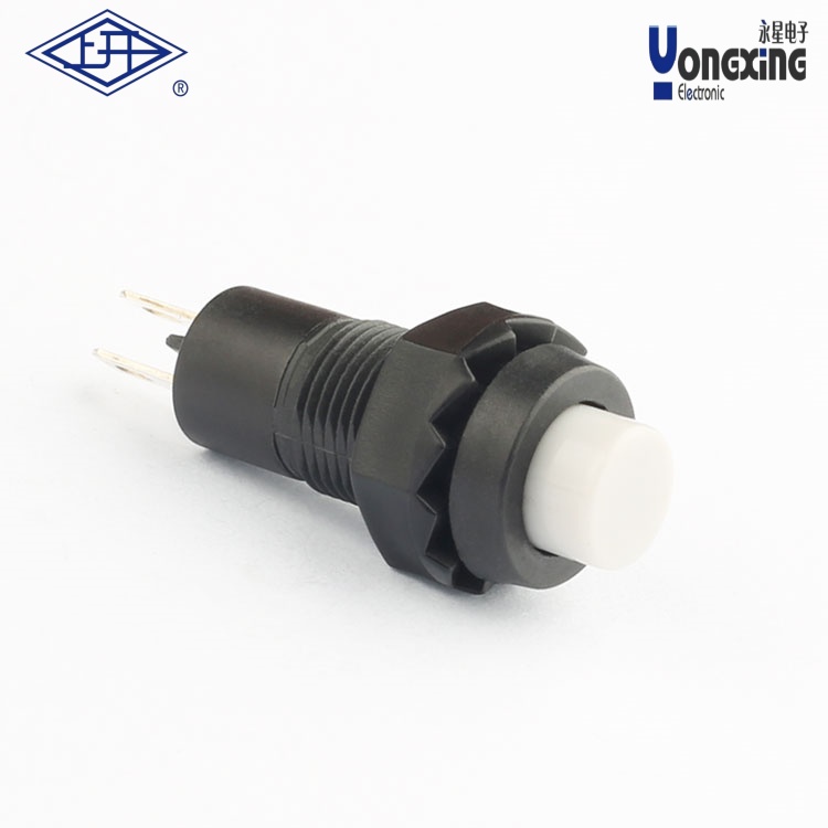 KA1A无锁白色按钮开关