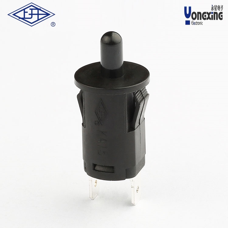 KA5卡口全黑按钮开关